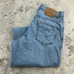 90s USA製　リーバイス　560　デニムパンツ　W34　ライトインディゴ　ジーンズ　古着