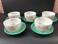 【新品未使用】有田焼 湯呑 お茶受け 5客セット