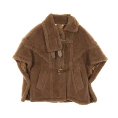 マックスマーラ MAX MARA ポンチョ テディベア ケープ カシミヤ ポンチョ レディース Used Aのサムネイル