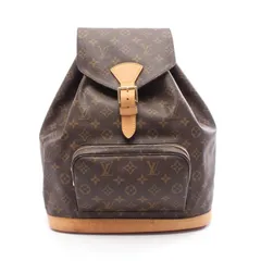 ルイ・ヴィトン LOUIS VUITTON リュックサック バックパック モンスリGM M51135 PVCコーティングキャンバス レザー モンスリGM レディース Used Bのサムネイル