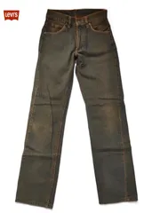 ●Levi's　リーバイスジーンズ　505/mo-A-215-6175/お洒落/本物/正規品/上質/肌触/伝統/デイリー/タフ/コットンデニム/馴染み/独特/風合い Levi's 505 デニムパンツ W28 L34