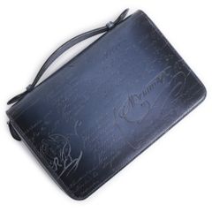 特注34万 ベルルッティ イタウバワイド 長財布 バッグ ゴールド