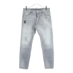 DSQUARED2 (ディースクエアード) Skinny Dan Jean S74LB0694 S30260 スキニーデニムパンツ グレー