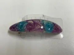 バレッタ　水色・紫　新品