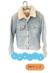 Levi's　メンズ　コーデュロイジャケット　Mサイズ　ブルー　裏起毛あり　秋冬　U-788