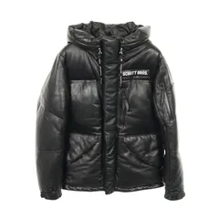 ショット schott ダウンジャケット 2Tone Snokel Down Parka ブラック レザー 3181069 2Tone Snokel Down Parka レザー ジャ メンズ Used Aのサムネイル