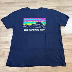 XLサイズ give here help here US BIGSIZE tee