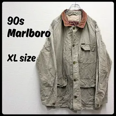 90s Marlboro Classics ジャケット アウター フィールドジャケット XLサイズ ベージュ 古着 ヴィンテージ