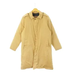 センスオブプレイス バイ アーバンリサーチ Sense of Place by Urban Research ステンカラーコート ダウン 比翼 ロング丈 M 茶 ブラウン ベージュ /AH5