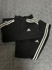 アディダス キッズ トレーニングウェア セット 150 ブラック