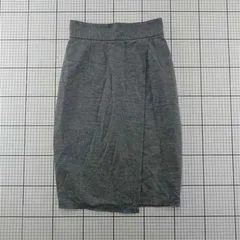 ◇ Θ ユナイテッドアローズ UNITED ARROWS 1524-257-4389 グレー系タイトスカート レディース E  【1601150005816】
