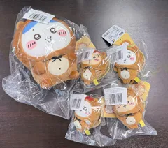 ちいかわ たぬきだもんくじ B賞 ハチワレ C賞 ちいかわ うさぎ くりまんじゅう モモンガ 5点 未開封品