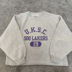 Champion　Journal Standard チャンピオン　ジャーナルスタンダード  【サイズ】  L　スウェット　トレーナー　短丈　ライトグレー　別注品　レディース　中古　古着