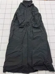 ◇ ⊂ ユニクロ UNIQLO ロングワンピース ブラック系 Mサイズ レディース E  【1601150005274】