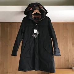 新品　BLACK LABEL CRESTBRIDGE (Men)/ブラックレーベル・クレストブリッジ LIMONTAプレミアムシャドーチェックロングダウン　コートM