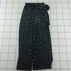 ◇ ⊇ ローリーズファーム LOWRYS FARM LF517072AD ドット柄ベロアワイドパンツ レディース E  【1601150005984】