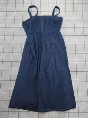 ◇ ⊂ リジェイ＆スープュア Re-J&SOU PURE デニムキャミワンピース LL レディース E  【1601150005977】