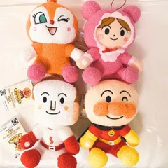 それいけ！アンパンマン ころふわなかよしぬいぐるみVer.3 全4種　マスコット ドキンちゃん　赤ちゃんマン　しょくぱんマン