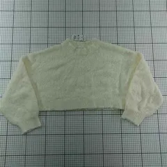 ◇ ⊇ イング INGNI ふわもこショート丈ニットセーター アイボリー M レディース E  【1601150006936】