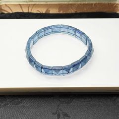 天然ルビーカットビーズネックレス① 39+5cm純銀製延長 ルビー約55ct