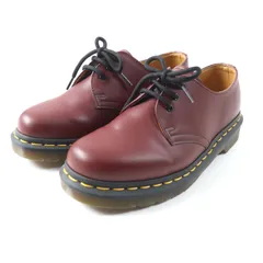 極美品★Dr.Martens ドクターマーチン 1461 3ホール レザーシューズ ドレスシューズ ボルドー 5UK レディース