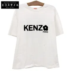 KENZO ケンゾー コットン BOKE FLOWER ハーフスリーブ Tシャツ トップス メンズ ホワイト XL FD55TS4094SG XL