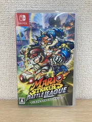 ！2【動作未確認】マリオストライカーズ　バトルリーグ　Switch　ソフト【ゲームソフト】【0.5】