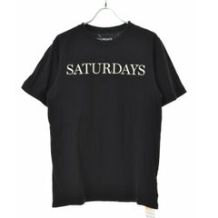 SATURDAYS NEW YORK CITY 半袖モックネック ブラック M - メルカリ