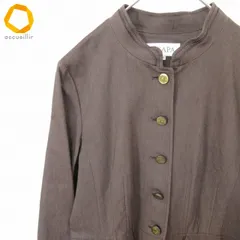 スキャパ SCAPA ジャケット ロゴボタン シルク リネン混 レディース [a959626]のサムネイル