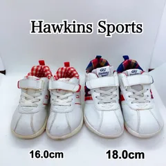 A556　ホーキンススポーツ　スニーカー 16.0ｃｍ・・・かかとに名前あり 18.0ｃｍ・・・名前なし