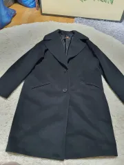 ブラック 基本 ロングコート