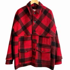 FILSON フィルソン ダブル マッキーノ クルーザー ジャケット 赤 黒 44