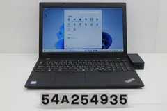 Lenovo ThinkPad L590 Core i5 8265U 1.6GHz/8GB/256GB(SSD)/15.6W/FWXGA(1366x768)/Win11 【54A254935】