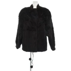 ミンク ファーコート 毛皮 茶 ブラウン ハーフ丈 /UO ■GY18