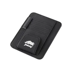 jb64 Jimny jb74 ジムニーシエラ サングラスホルダー カスタムパーツ 車載収納用 サンバイザーポケット 便利グッズ 安全運転 バイザー カードホルダー 収納 小物入れ カー用品 車 カー アクセサリー に適用 (ブラック ジムニー ジムニー Ji