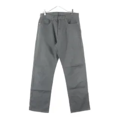 BEAMS (ビームス) コットンストレートパンツ グレー