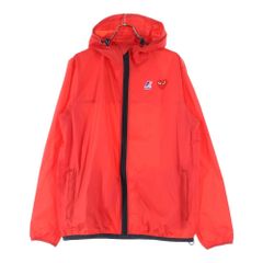 PLAY COMME des GARCONS (プレイコムデギャルソン) ×K-WAY Nylon Jacket ケーウェイ ナイロンジャケット レッド