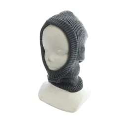 ジョンローレンスサリバン JOHN LAWRENCE SULLIVAN 6B001-0923-35-17 RIB KNIT BALACLAVA タグ付き ニット帽 ニットキャップ 帽子 OS グレー ■GY55 /MQ