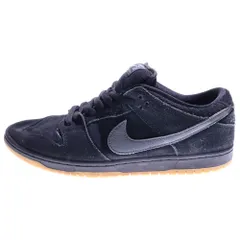 NIKE SB (ナイキエスビー) DUNK LOW PRO BLACK FOG ダンク プロ ブラックフォグ ローカットスニーカー ブラック US11.5/29.5cm BQ6817-010