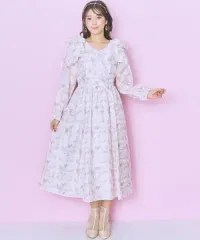 プラスサイズ オーバーサイズ 日本ブランド スナ系 smile land marun 春ワンピース