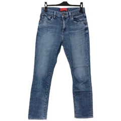  RED CARD レッドカード　スキニー　デニムパンツ　ジーンズ　ジーパン　ズボン　薄いブルー　青　レディース　サイズ24 定番　オシャレ　通年【ZK95】