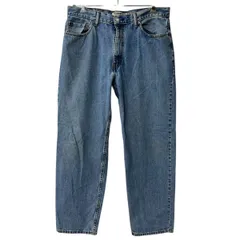 Levi's 550 デニムパンツ W36 ブルー リーバイス ジップアップ アメカジ ジーンズ デニム コットン 2602-152