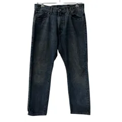 Levi's PREMIUM 551 Z デニムパンツ W33 ブラック リーバイス ジップアップ アメカジ ジーンズ デニム コットン 2602-162