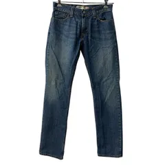 メキシコ製 Levi's 514 デニムパンツ W30 ブルー リーバイス ジップアップ アメカジ ジーンズ デニム コットン 2602-173