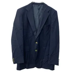 70～80s Levi's Action Suit テーラードジャケット 42 ネイビー リーバイス ～80年代 ブレザー 胸ポケット アウター 春秋物 a802-5143