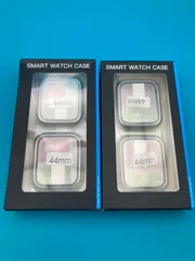 44mm 対応 スマートウォッチ保護ケース 2個セット クリア 全面保護 ハードカバー