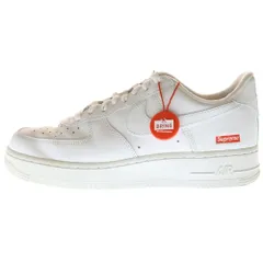 NIKE (ナイキ) ×SUPREME AIR FORCE 1 LOW シュプリーム エアフォース ローカットスニーカー ホワイト US8/26cm CU9225-100