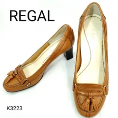 リーガル　美品　レザー　タッセル　ブラウン　24.5cm　日本製