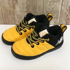 コ　new balance　ニューバランス　ボア　スニーカー　15?p　イエロー／ブラック