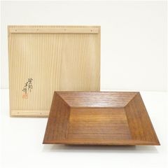 未使用 茶道具 仙正作 蝋引き仕上げ 桑 香盆 長盆 印有 紙箱 - メルカリ